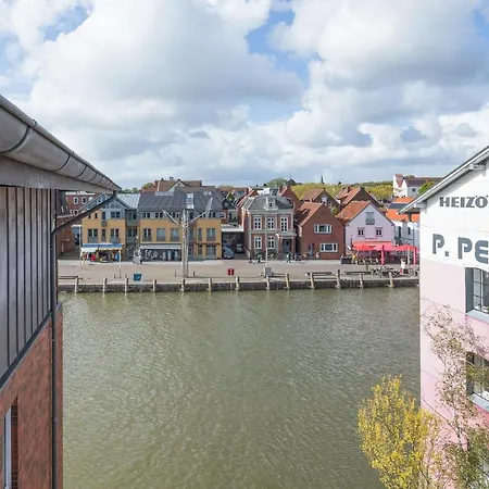 Appartement Hafenblick à Husum  Extérieur photo